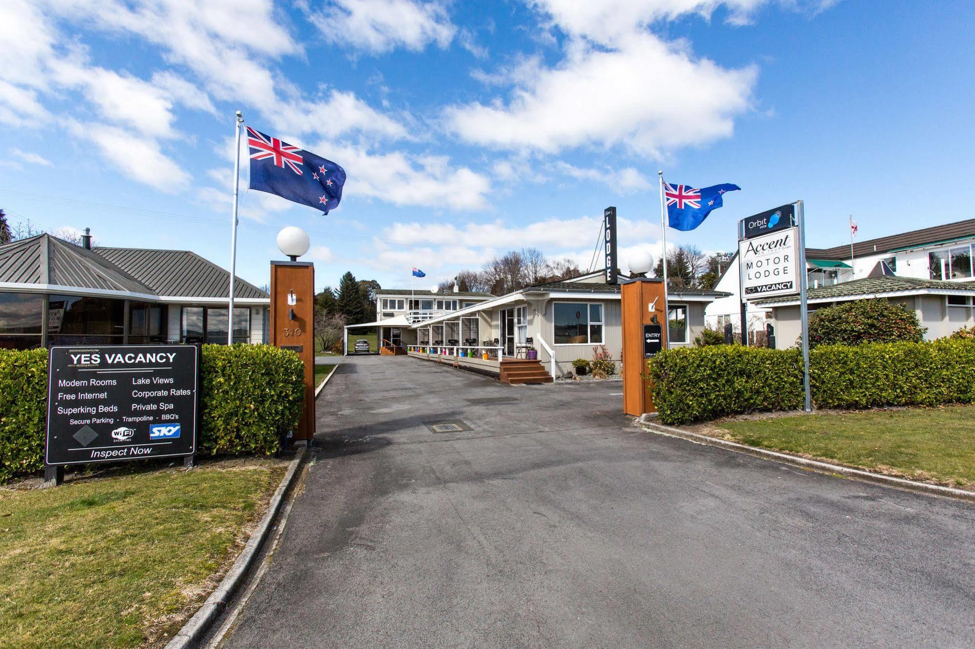 Accent On Taupo Motor Lodge Exterior foto